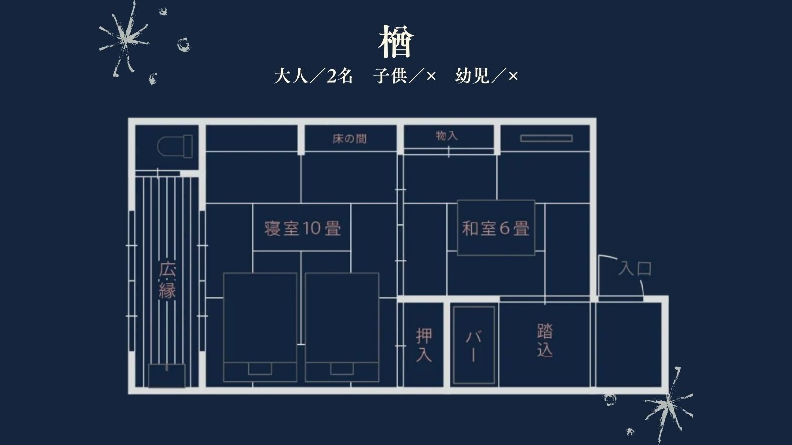 【楢】間取り図