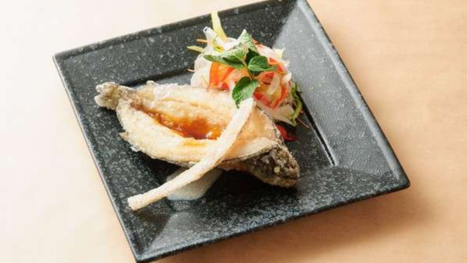 虹鱒の唐揚げ
