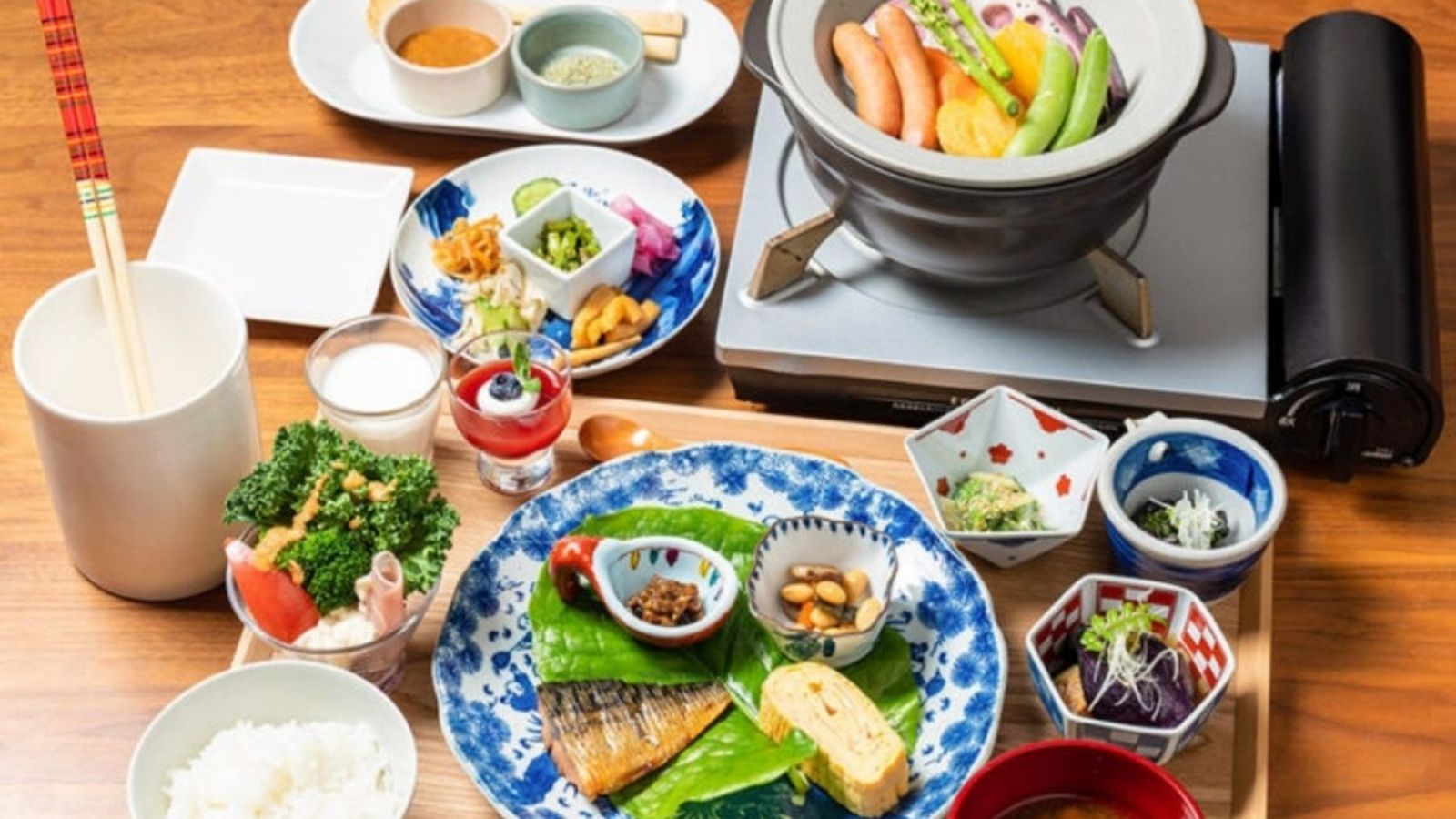 【ご朝食】彩り豊かな目覚めの朝食