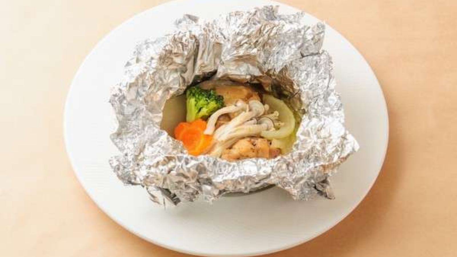 赤城鷄の包み焼き