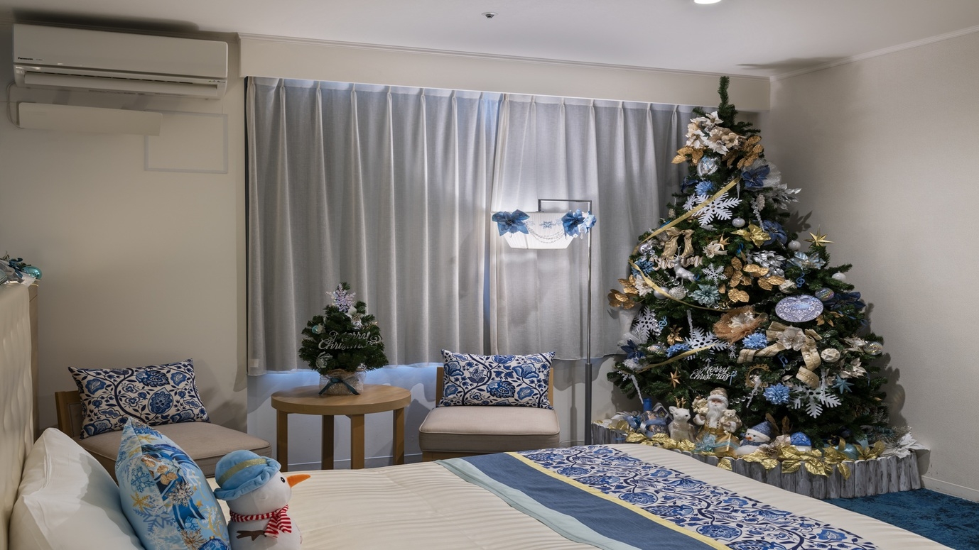 【室数限定】ホテルでクリスマス気分を満喫！ツインタイプのクリスマスルーム♪＜素泊り＞