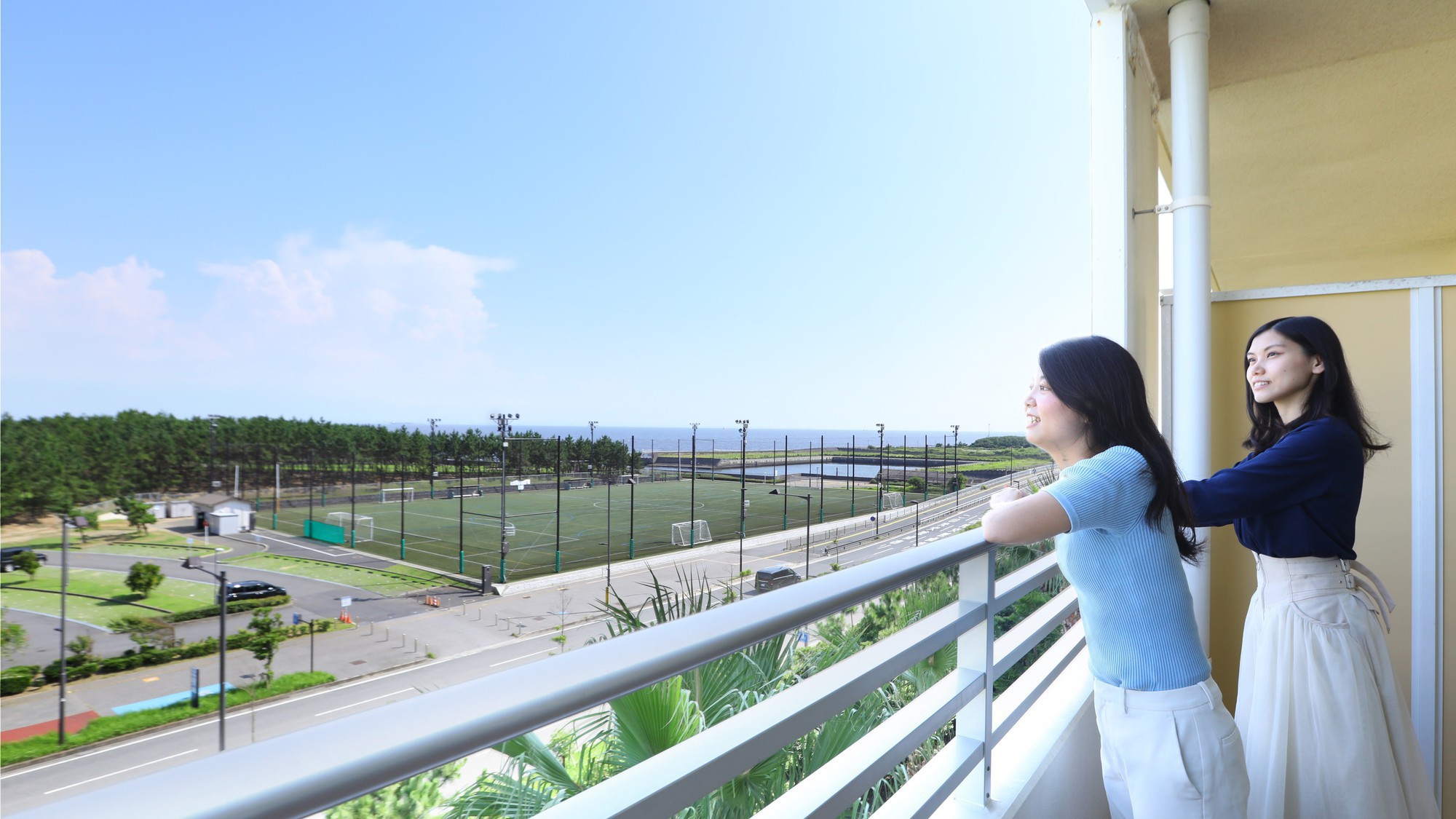 バルコニーからの眺め（客室イメージ）