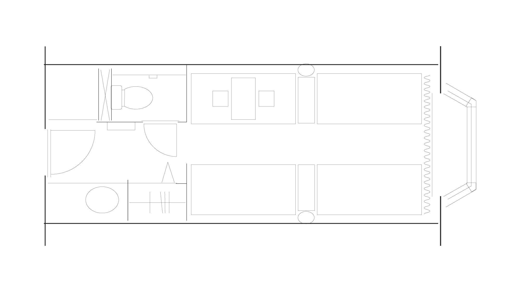 しゃくなげ館：平面図