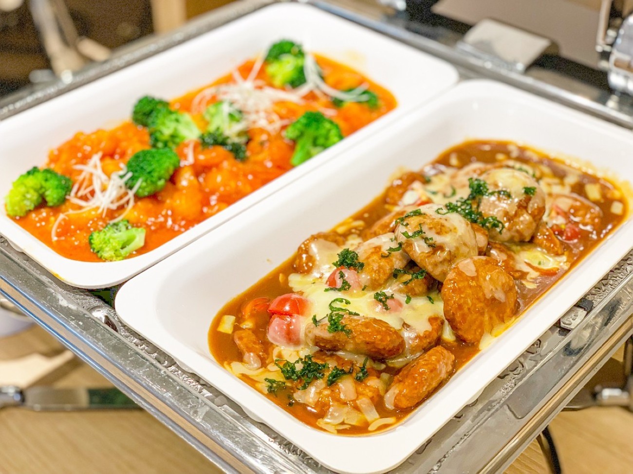 夕食ビュッフェ　※一例