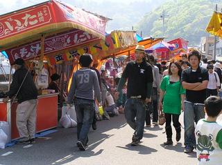 昼の北前祭り露天715