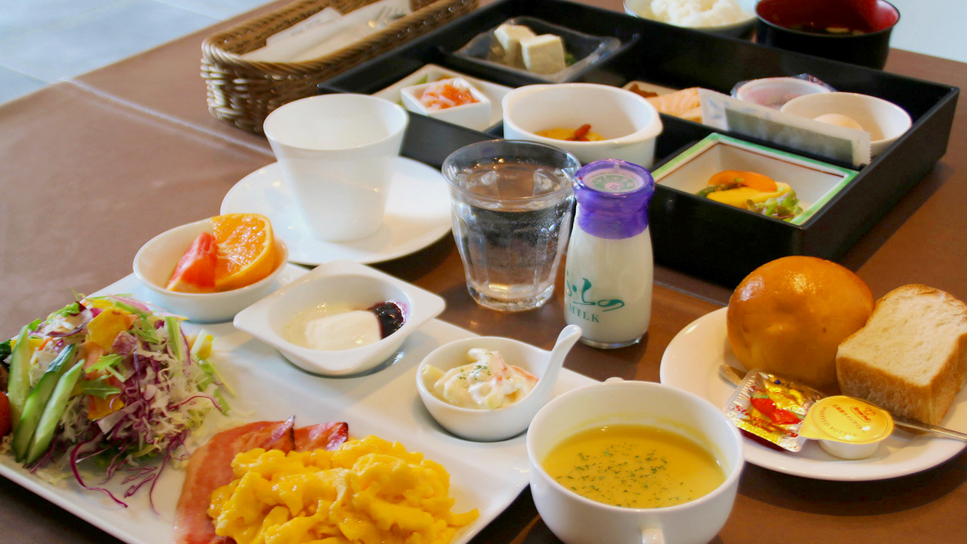 【楽天月末セール】【朝食付】道産米の和食orふっくらパンの洋食から選べる朝ごはん付き