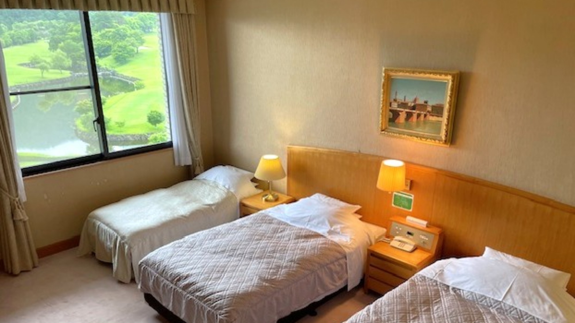 【素泊まり】クラブハウスに宿泊｜事前予約で夕朝食提供可能！雄大な南アルプスとゴルフコース