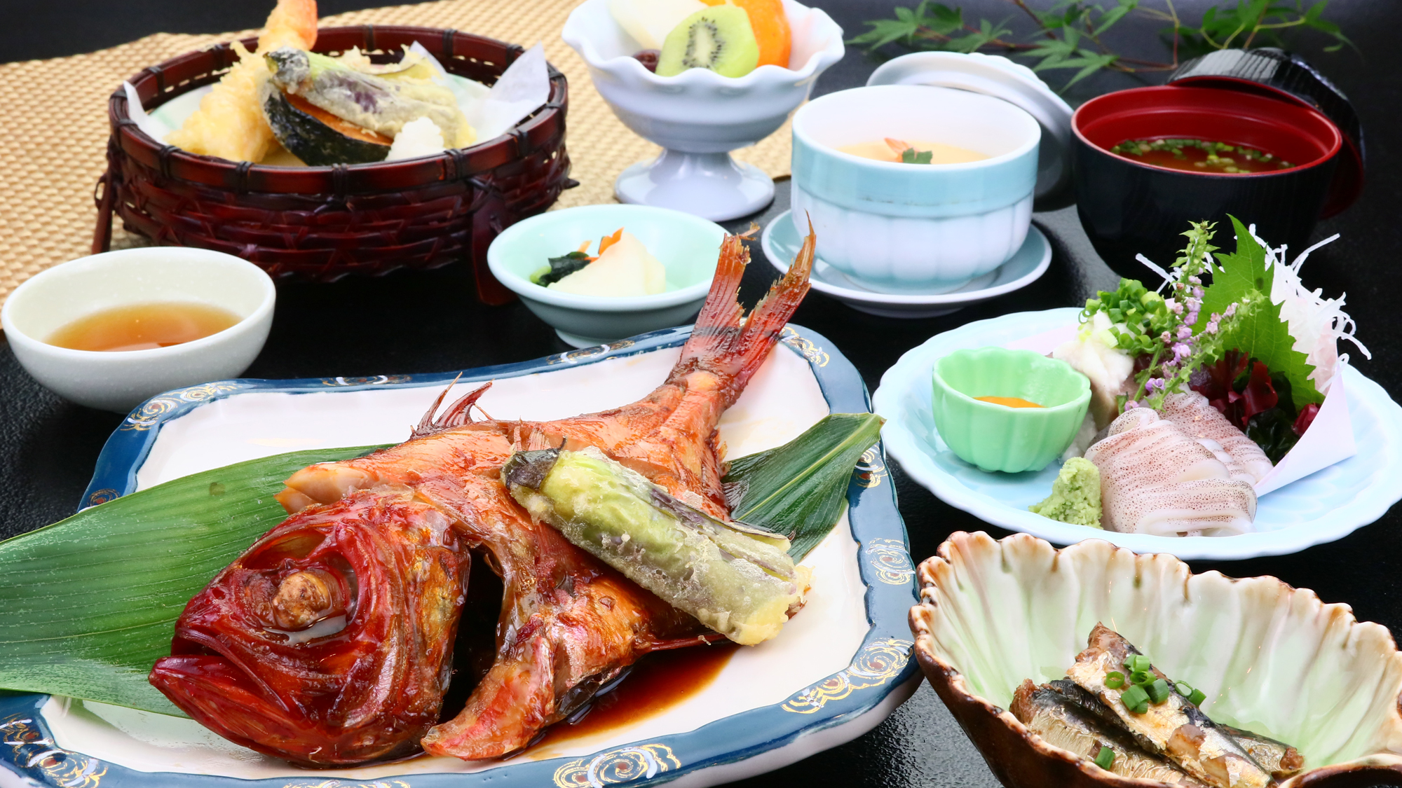宴会料理一例◆獲れたて鮮度が違う！駿河湾のおまかせ海幸料理