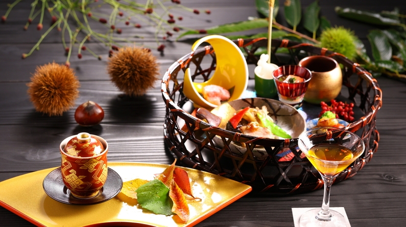 【スタンダード】海石榴伝統の懐石料理を味わう至福のお部屋食／1泊2食付