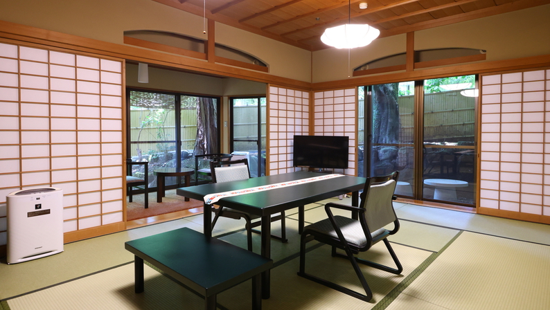 本館【角部屋指定】温泉露天風呂付和洋室50～70平米（檜または石風呂）