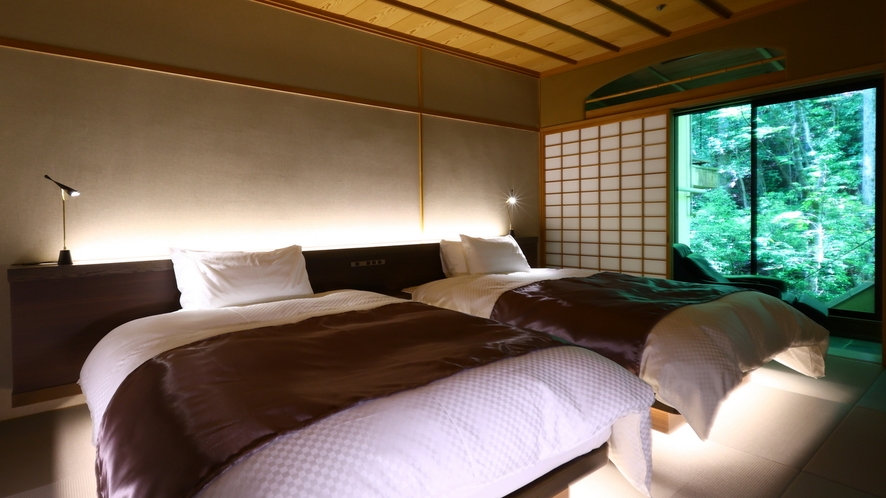 【迎賓館　光源氏】日本の文化を肌で感じられる空間＆ベッドルーム