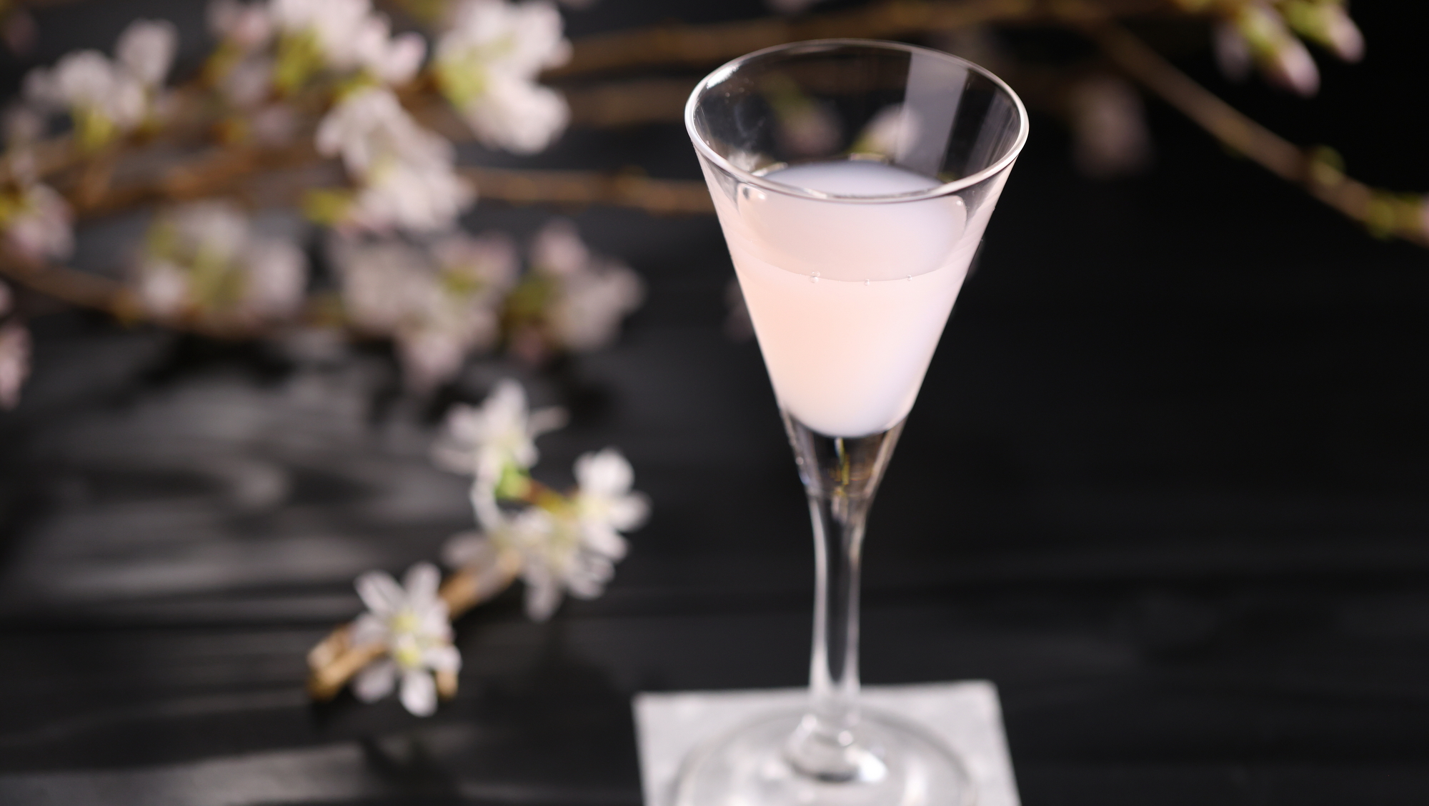 【2026春】食前酒／桜色が美しい「春霞」
