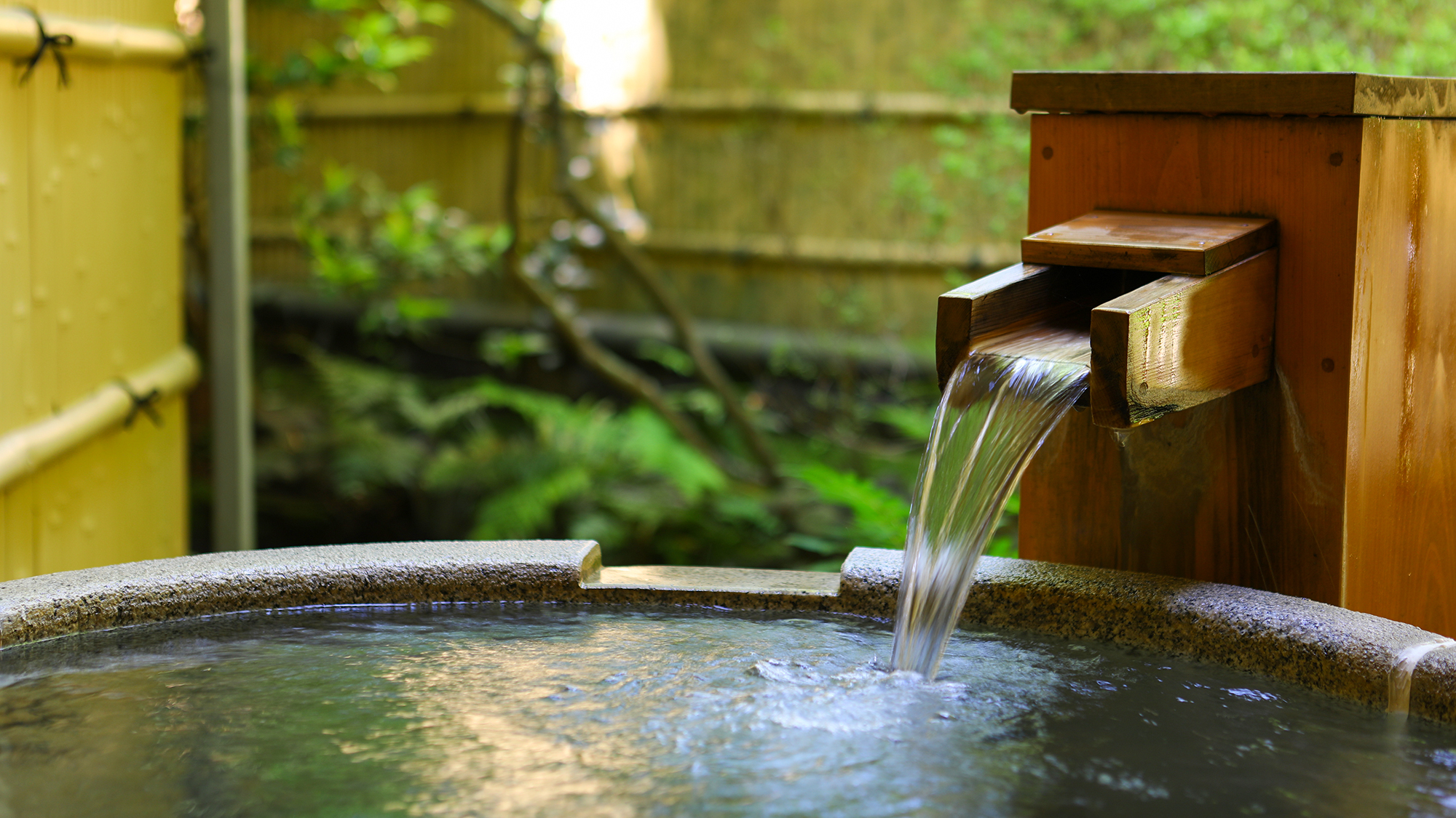 とろりと滑らかな湯はほんのり甘い香り。薬湯・美肌の湯として有名です