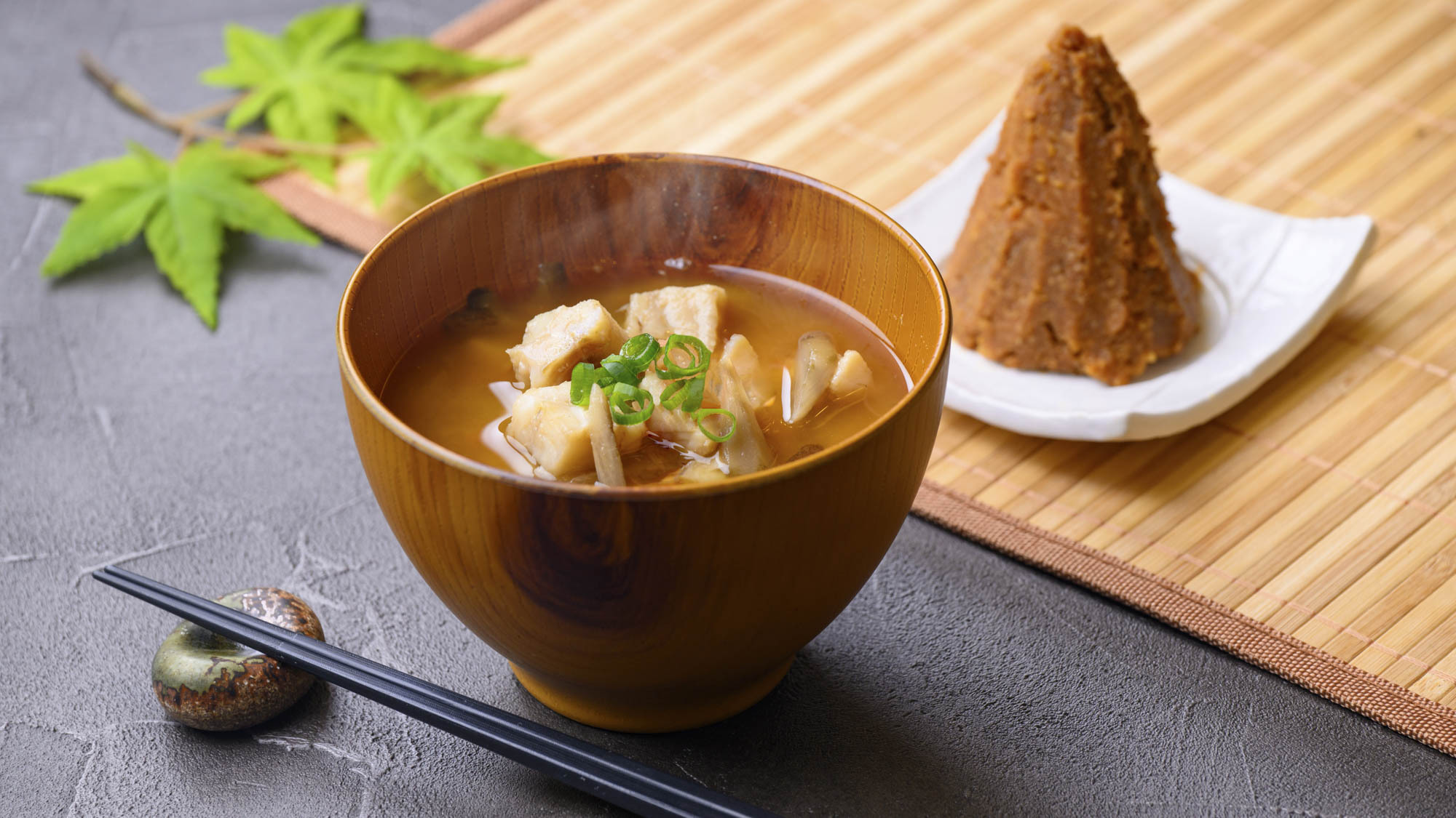 【富山駅前限定】富山名物たら汁。まろやかな味わいの富山県産ハト麦味噌と淡白なたらの相性抜群な一品