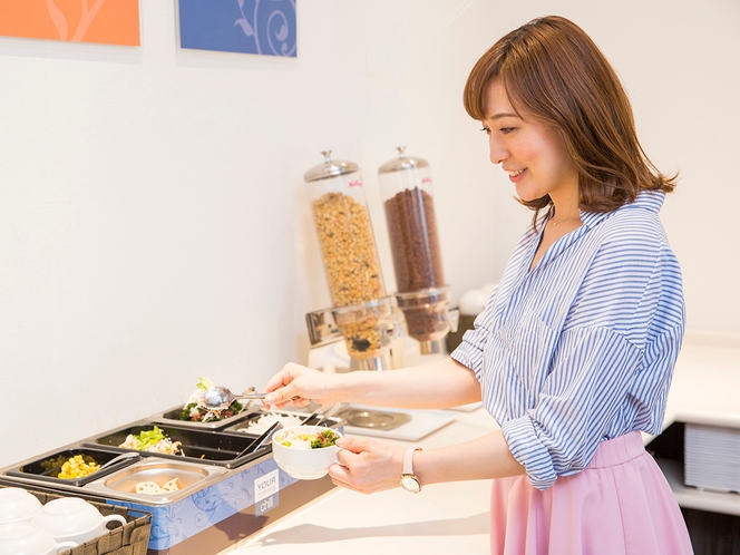 【朝食サービス】お好きなメニューをお好きなだけどうぞ♪