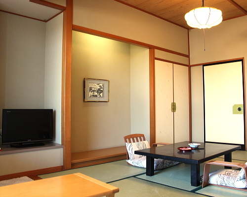 [Japanese-style room 6 tatami mats] Washlet with toilet