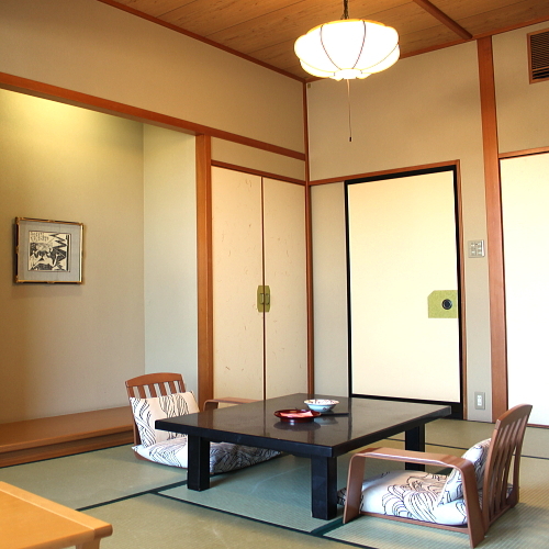 [Japanese-style room 6 tatami mats] Washlet with toilet