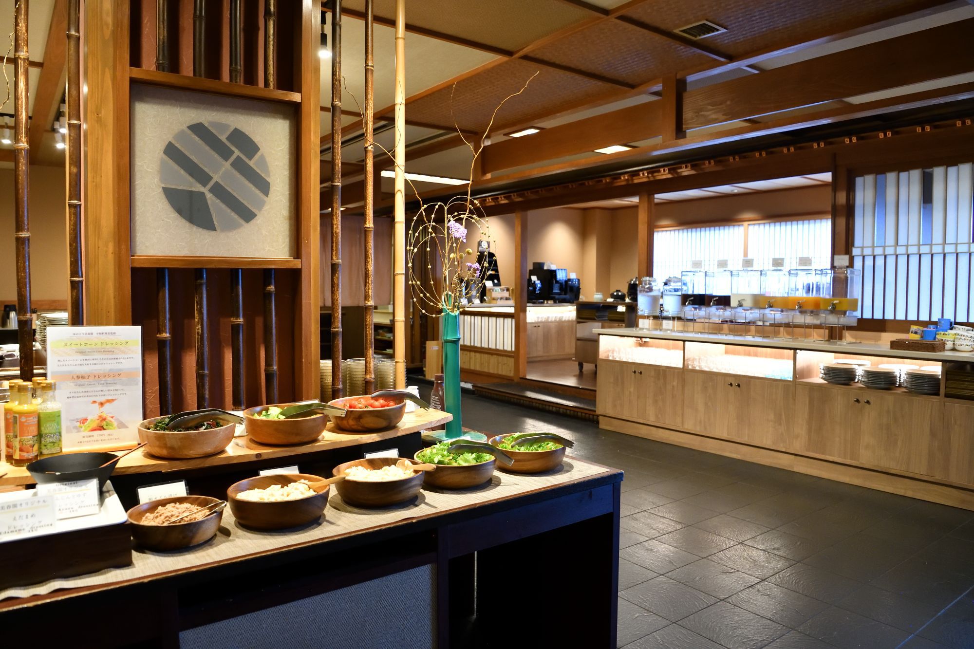 朝食ビュッフェ会場