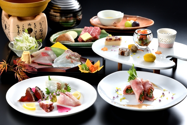 【シニア特選プラン】上質を少しずつ、地と海の特選少量会席〜大人の贅沢温泉旅〜