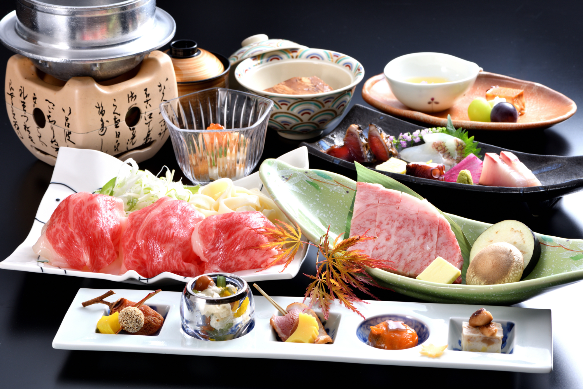 奈義和牛会席秋のお料理イメージ