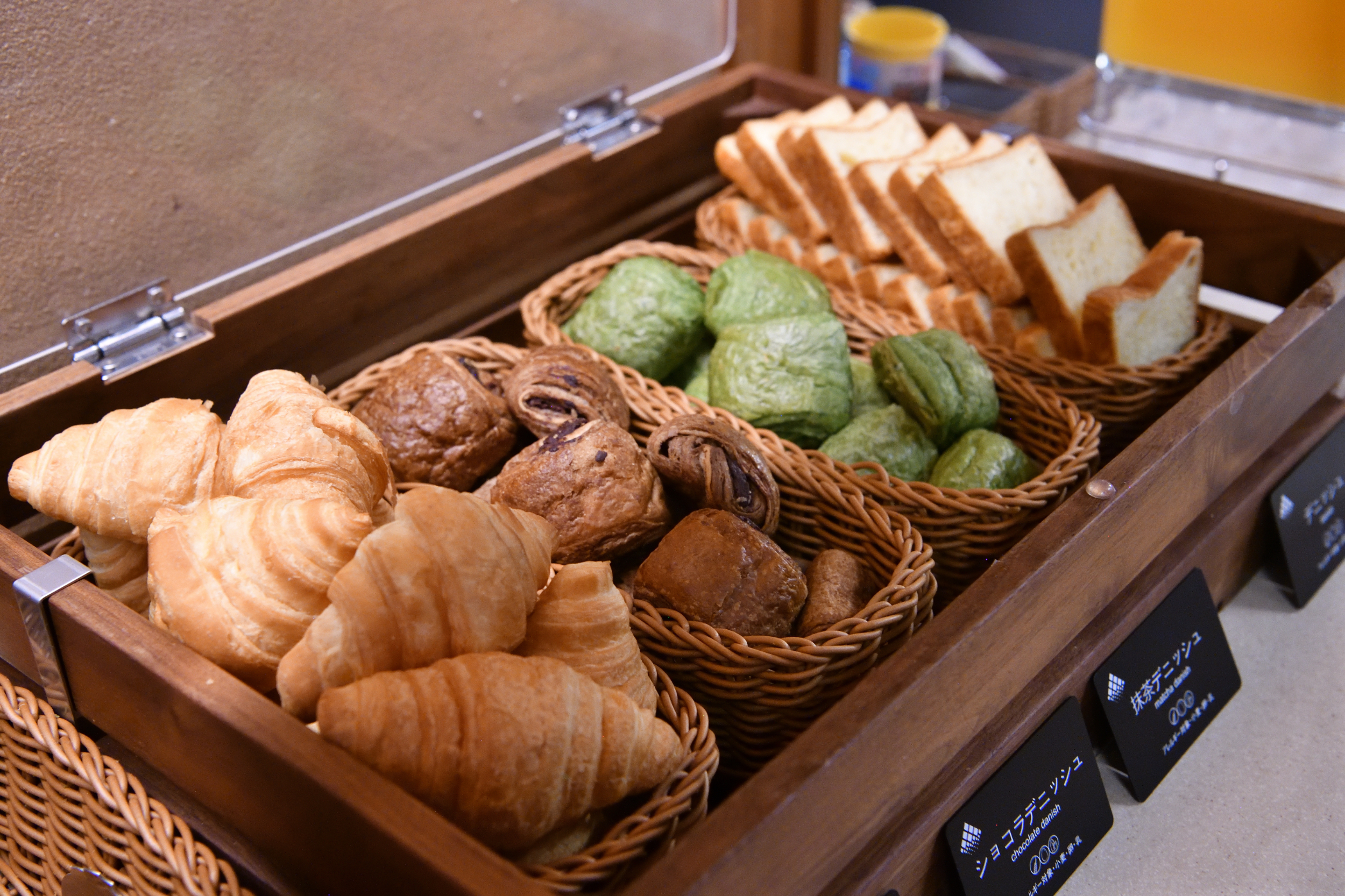 朝食ビュッフェ会場