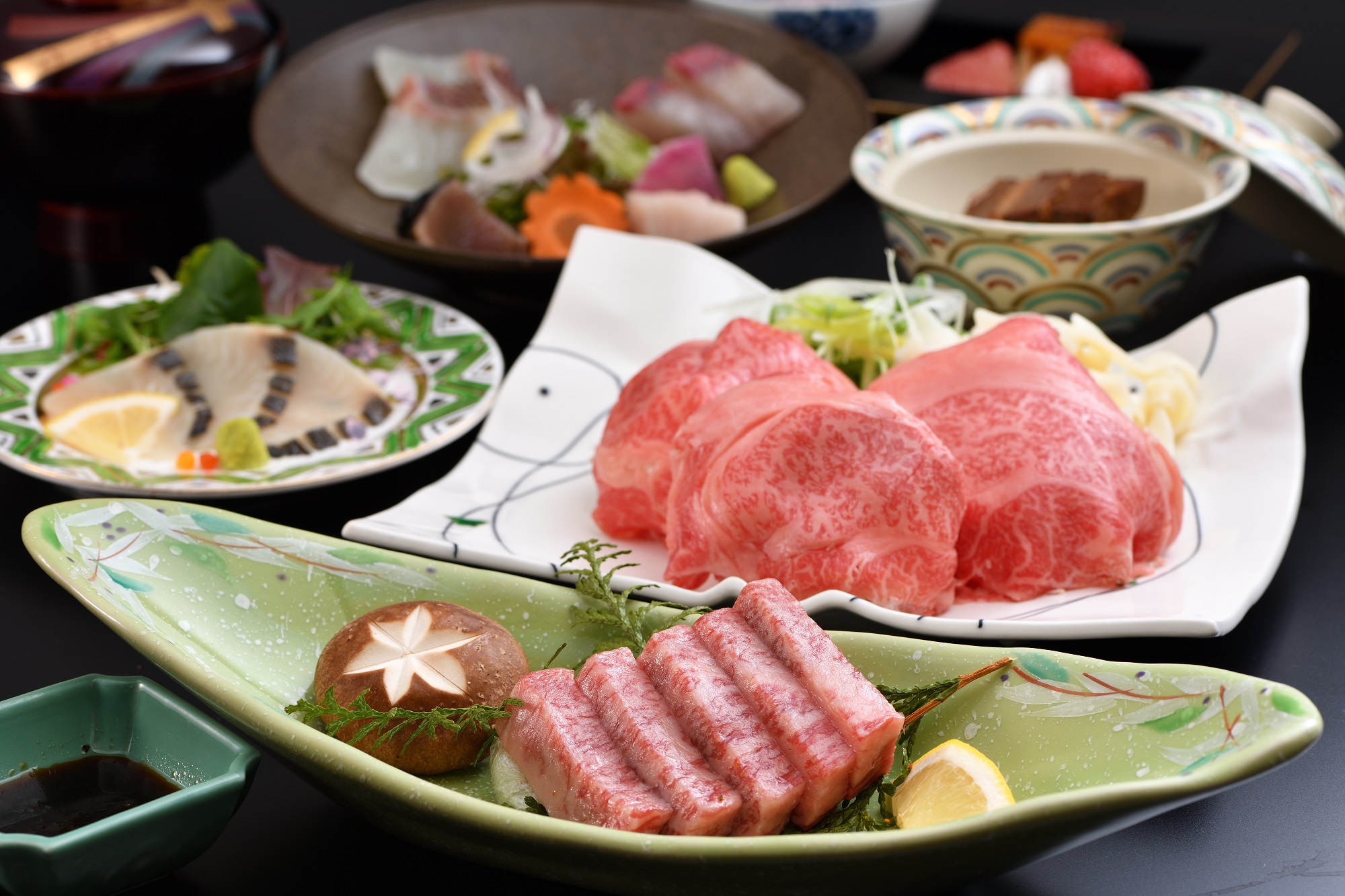 奈義和牛会席イメージ