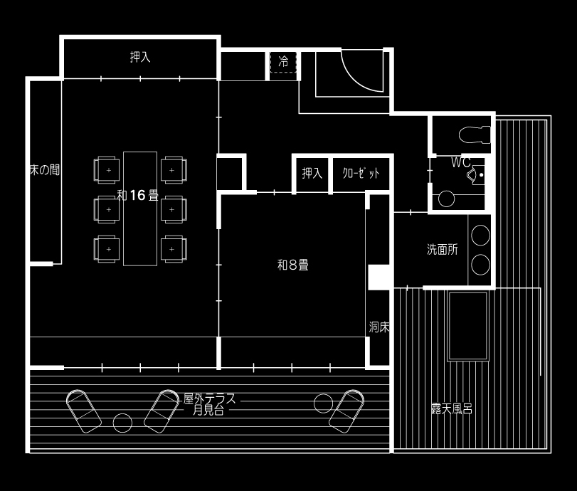 北岳　間取り