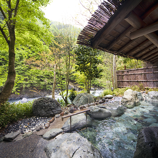 【慶雲館スタンダード】甲州黒毛和牛A5・全館源泉掛け流し・ギネス認定世界最古の宿