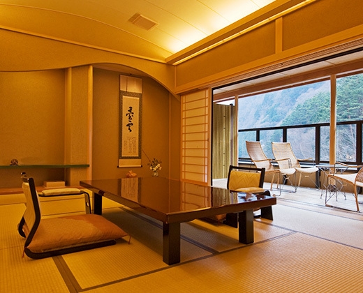 【露天風呂付農鳥岳】女性に人気の美肌の湯A５ランク甲州牛のメイン料理が３種から選べる