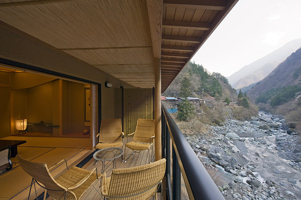 源泉掛け流し露天風呂付き特別客室　【農鳥岳】