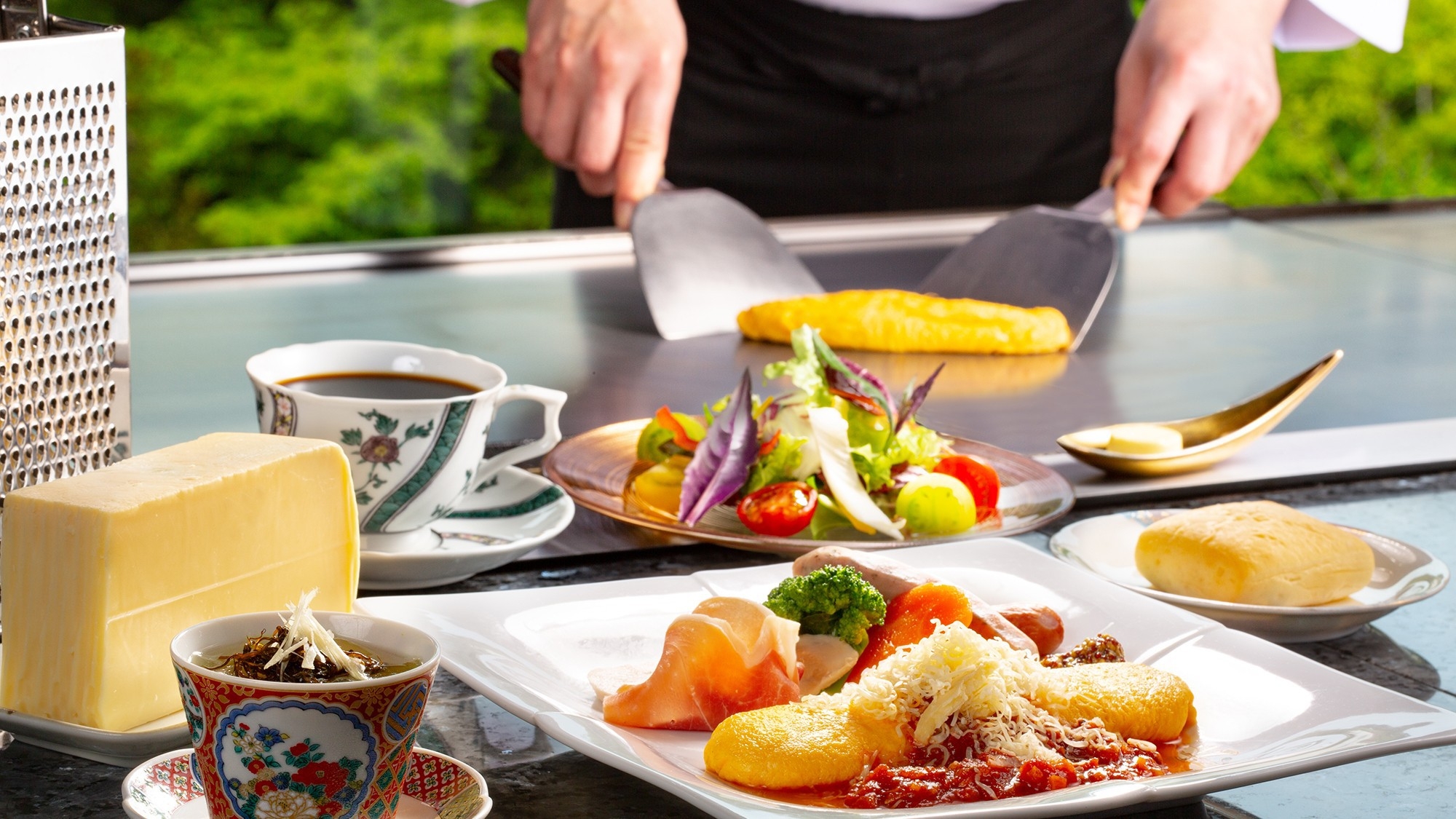 【期間限定】旅館で鉄板会席＆鉄板ブレックファスト〜ワンランク上の食事で優雅なひとときを過ごす