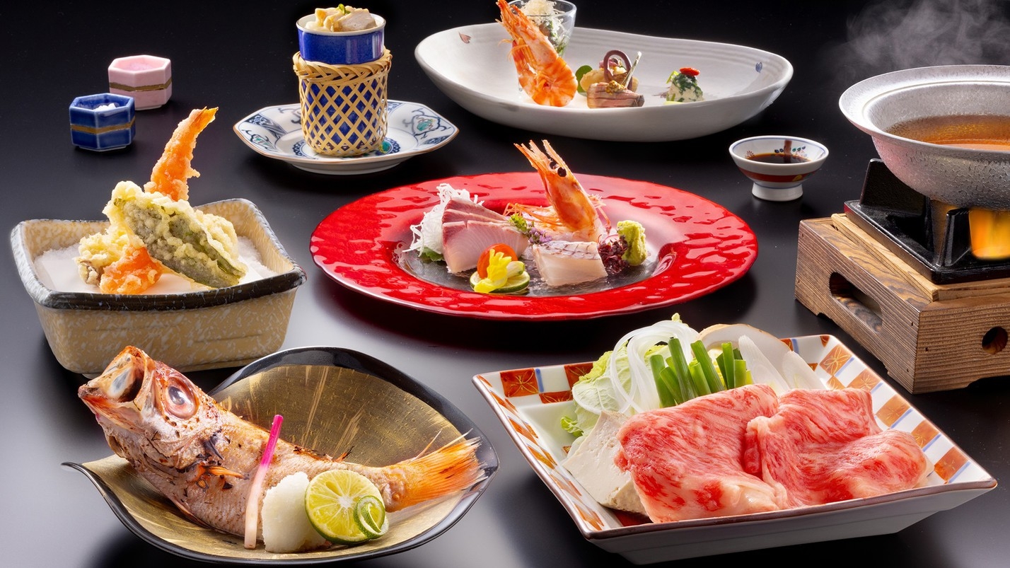 さき楽30日前1500円お得♪【のどぐろ・能登牛会席】のどぐろ＆ブランド牛・能登牛を贅沢に堪能