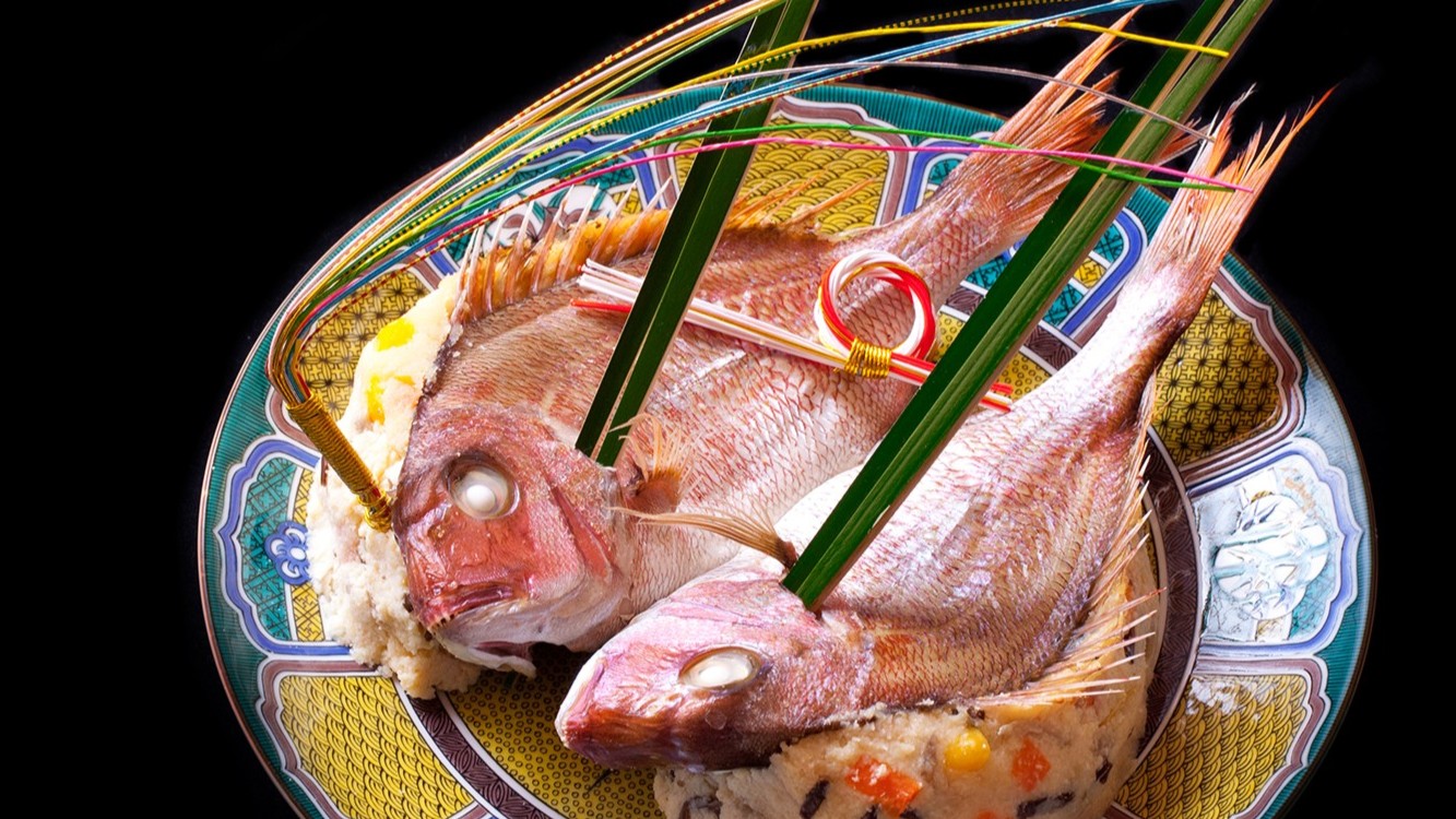 加賀の伝統料理「鯛の唐蒸し」