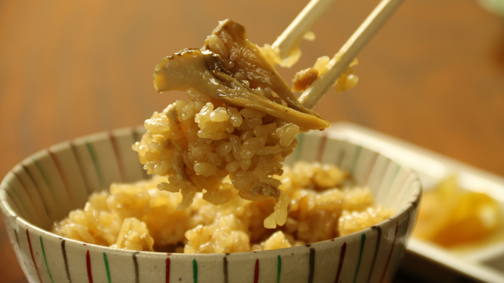 【夕食単品】炊き込みご飯の日もあります！