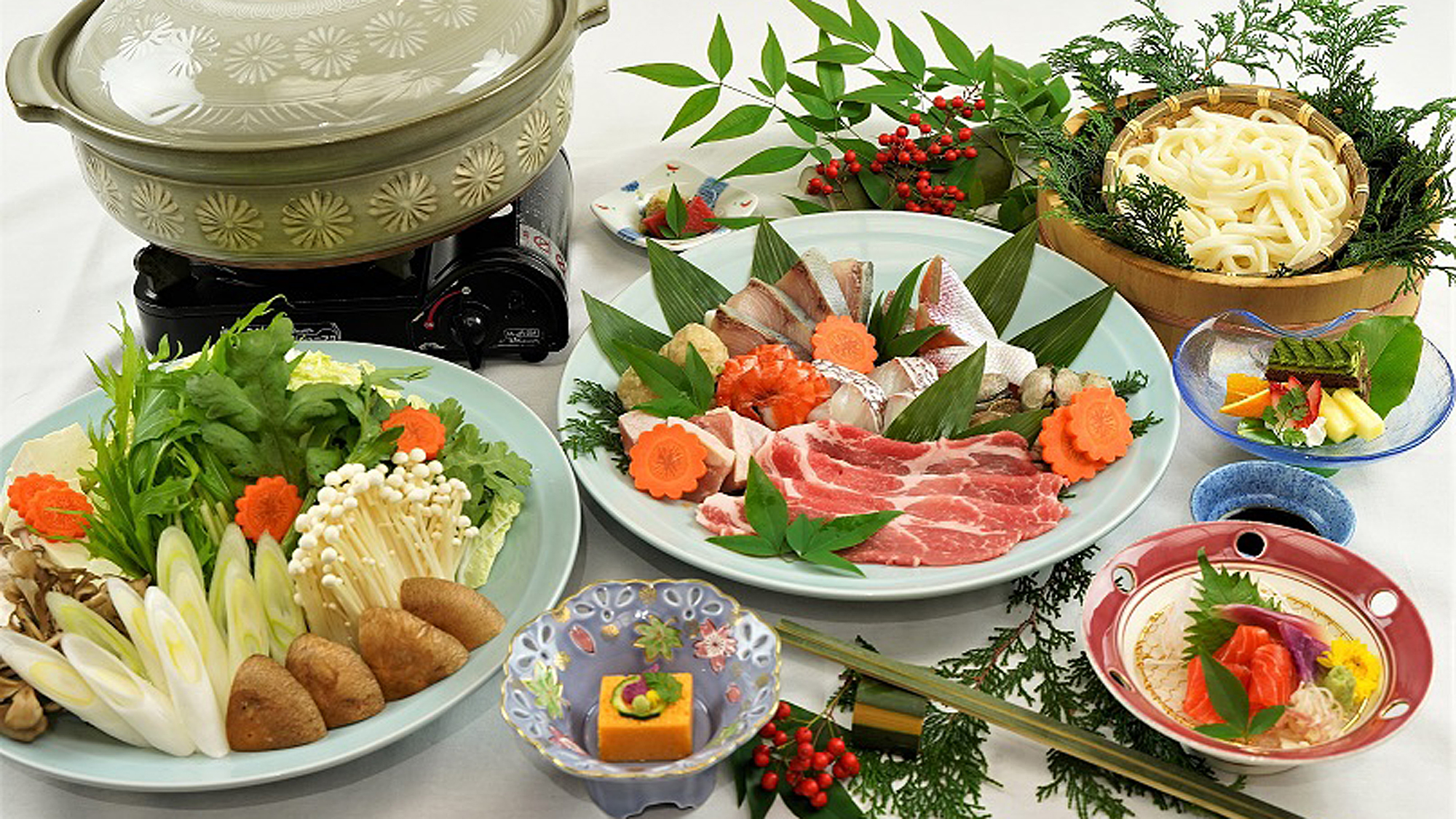 山の幸たっぷりの鍋