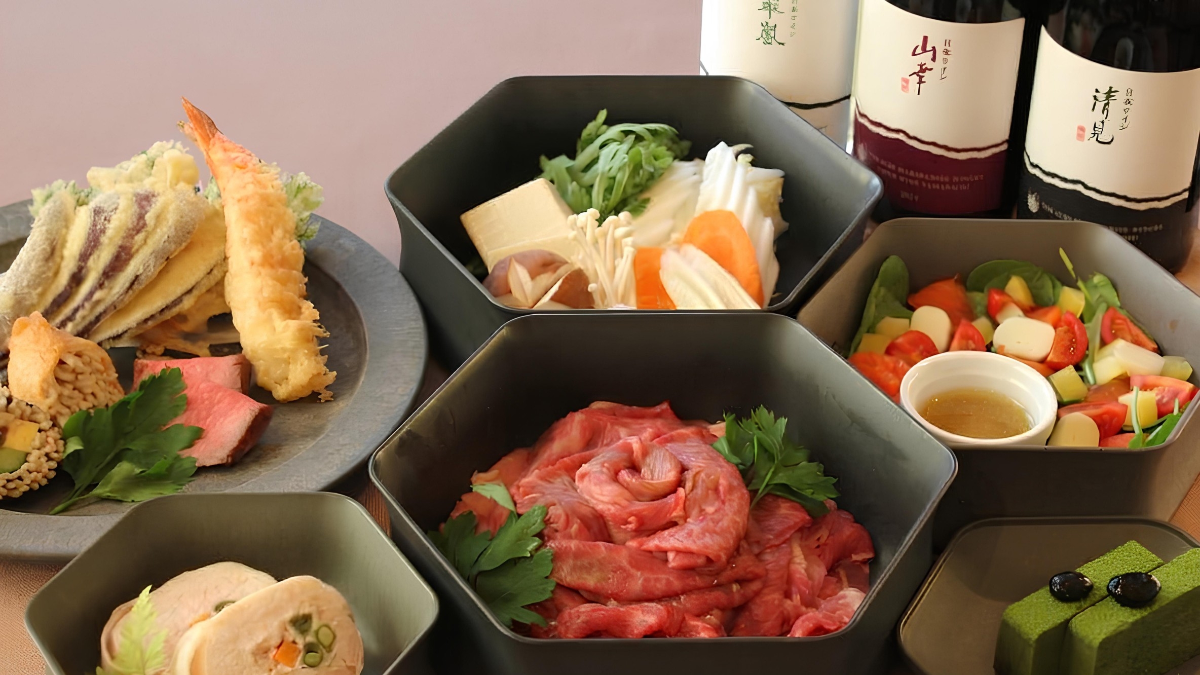 【年末年始限定】十勝和牛しゃぶしゃぶとワインを愉しむ年の瀬から迎春（オールインクルーシブ｜1泊2食）