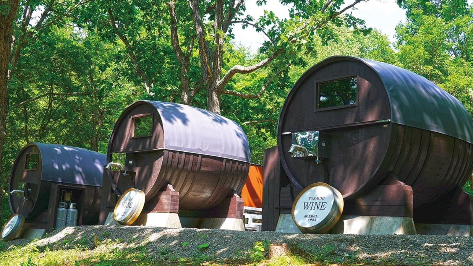 ワイン樽サウナ