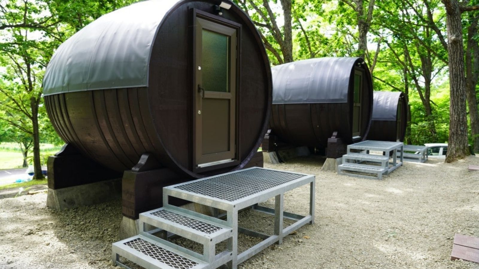 ワイン樽サウナ