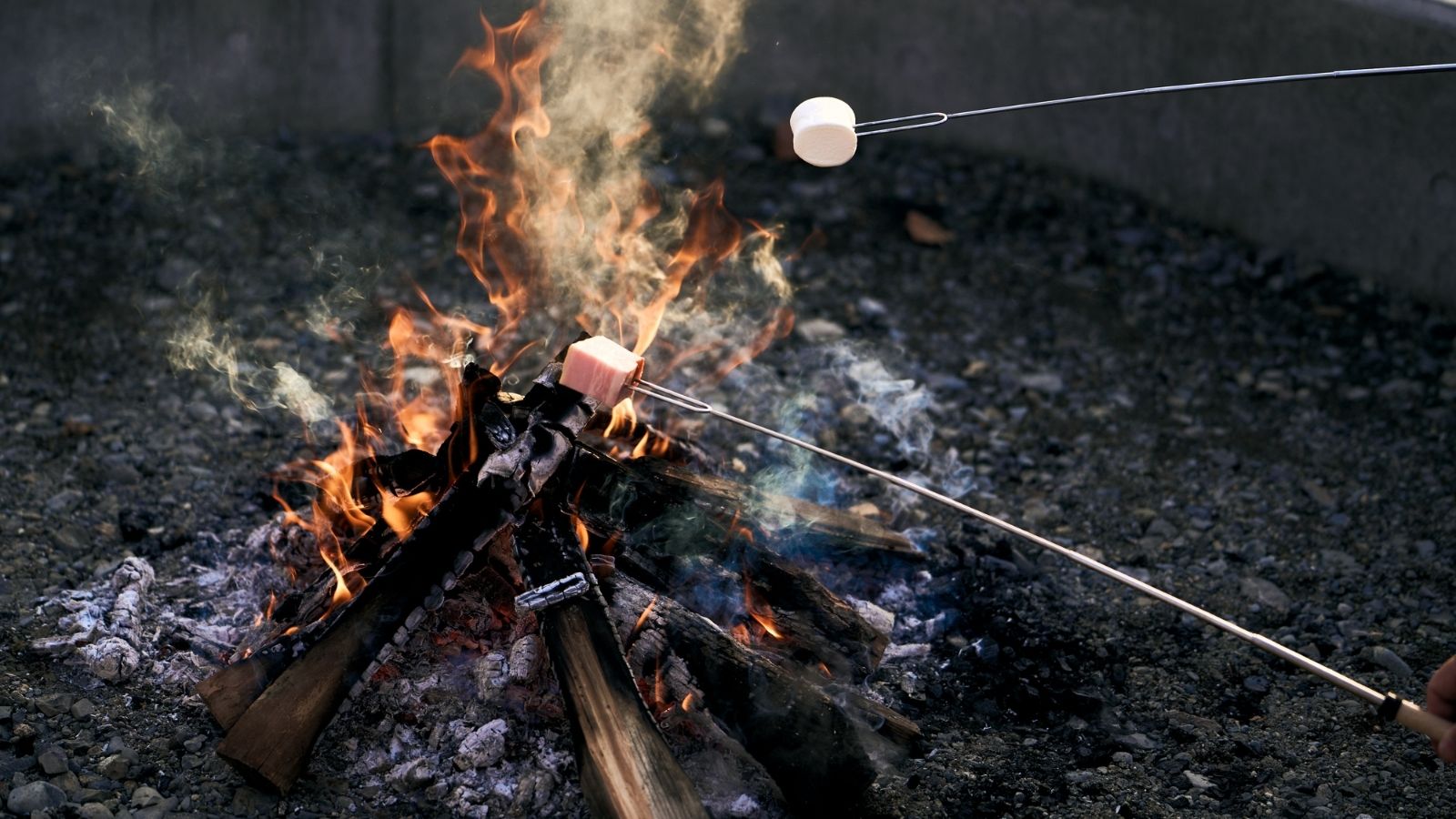 焚き火