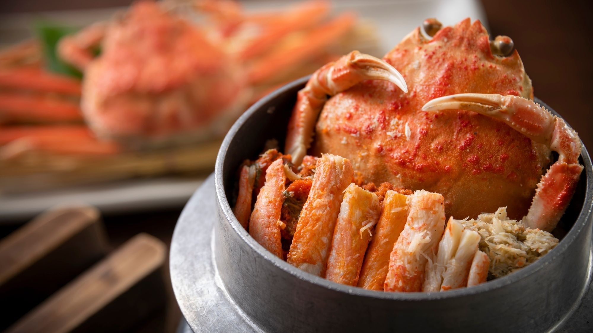 【2025新登場★夫婦蟹フルコース】越前蟹は二人で１杯〇せいこ身出し・せいこ蟹釜飯ほか