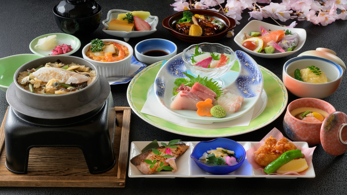 【新たな魅力満載〇料理長厳選！春の越前コース】歓送迎会にも♪春が旬の食材を迷ったらこちらがお勧め！