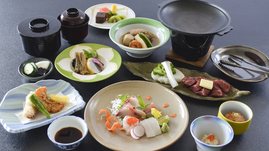 【春薫る越前コース】春が旬の食材を料理長厳選！迷ったらこちらがお勧め♪東尋坊まで車で約30分◎