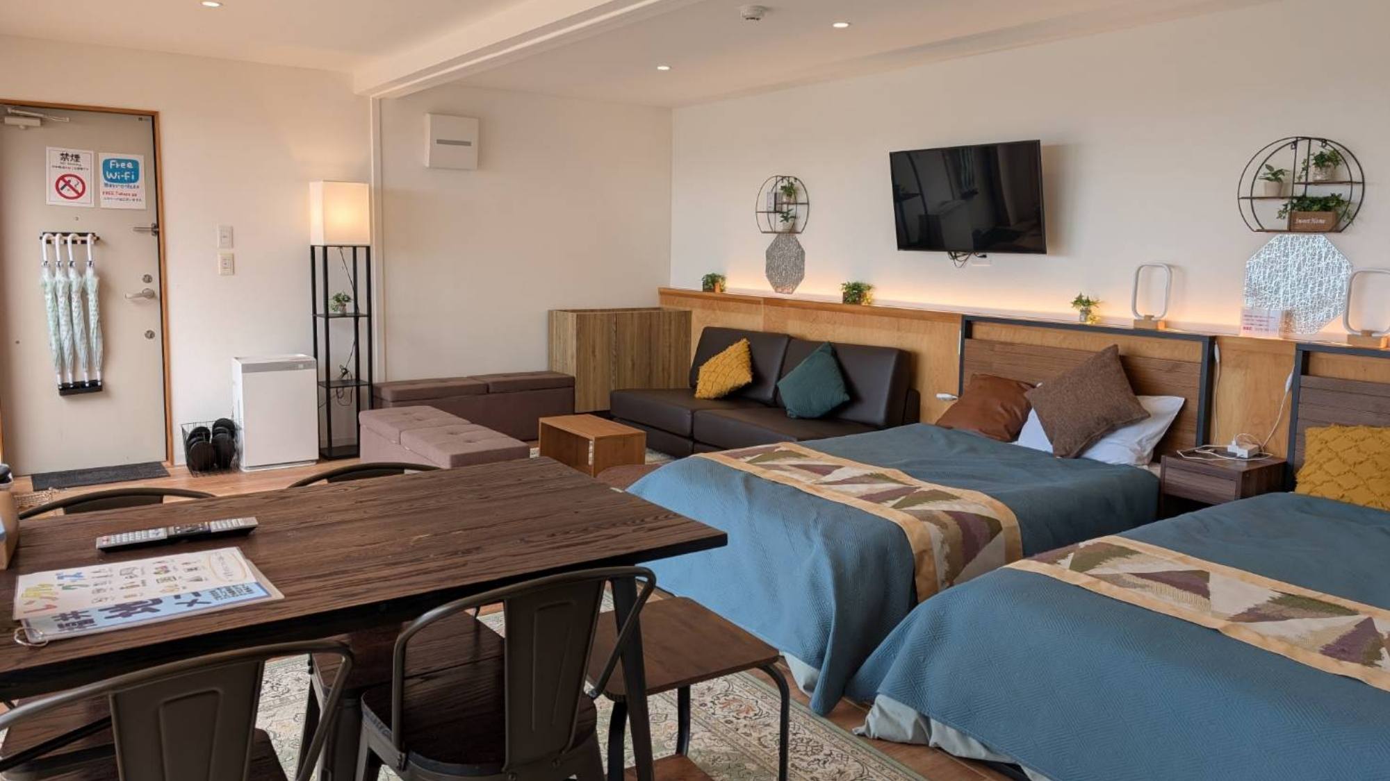 【翠ーSUI】それぞれコンセプトの違う3つの客室「海のHANARE」