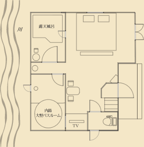 お部屋の間取り（105）