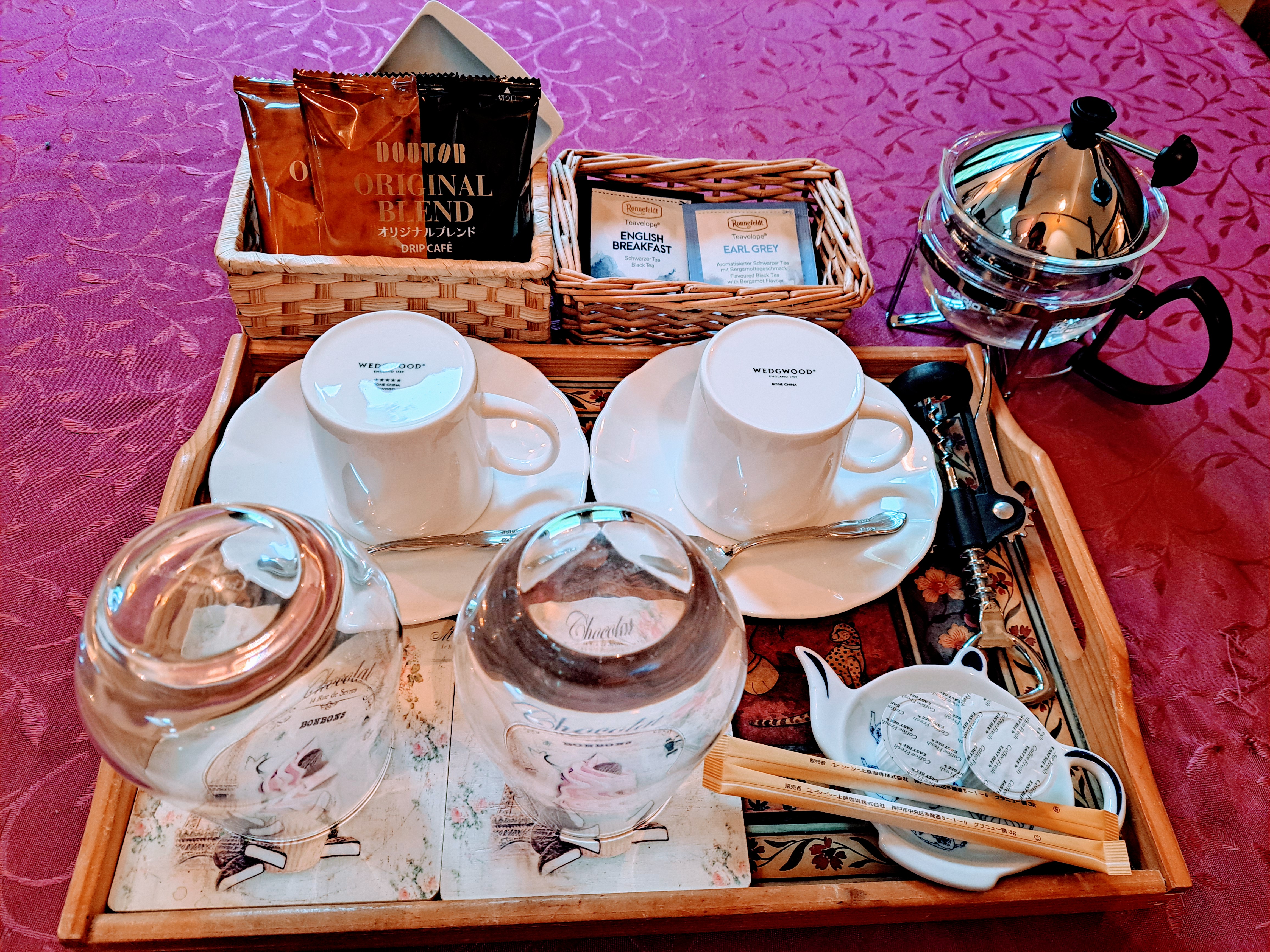 お部屋の珈琲・Teaセット