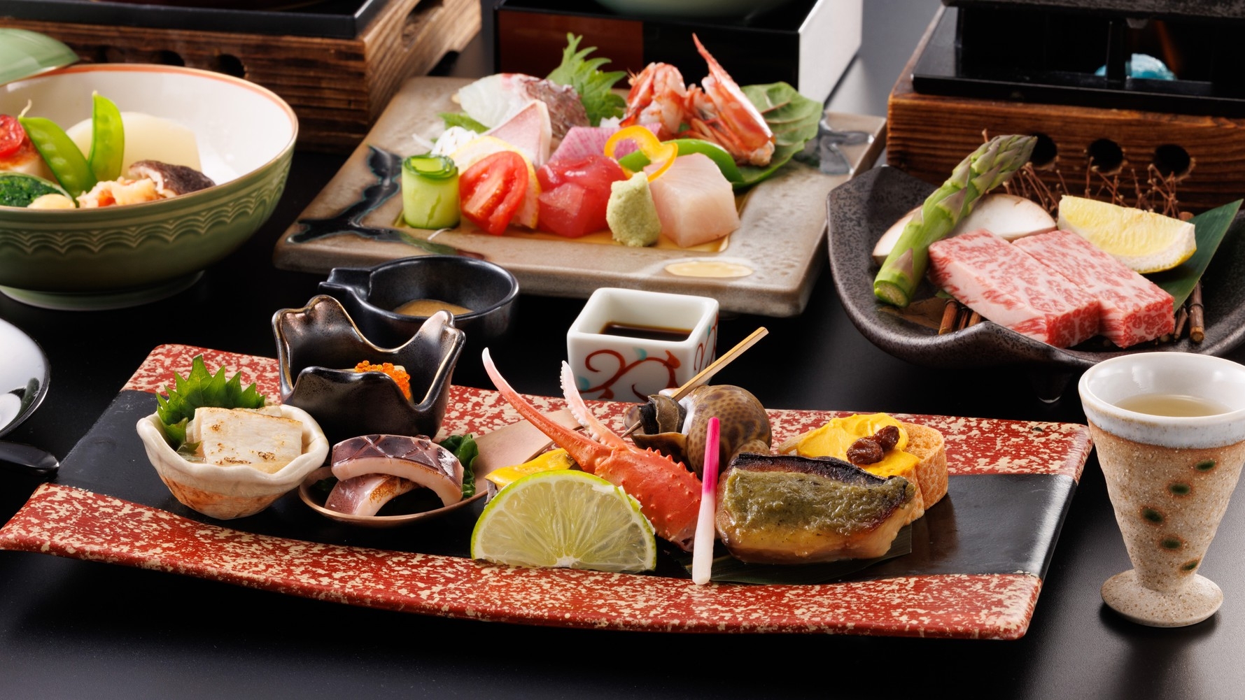 【春SALE】≪最大15％OFF≫地酒＆美食を愉しむ／オールインクルーシブ＜■特選会席＞