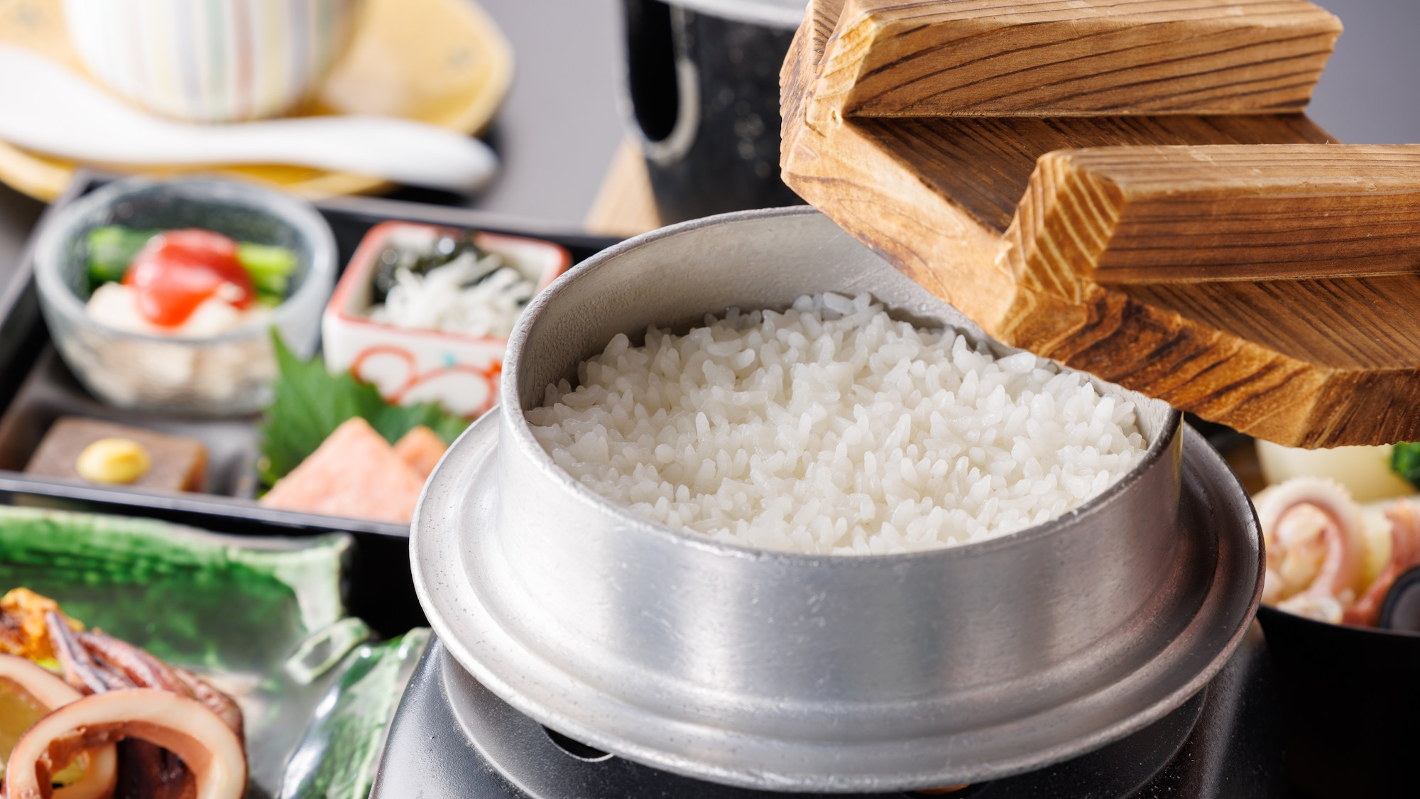 【朝食】目覚めてすぐの体に染み渡る優しい和朝食　※一例
