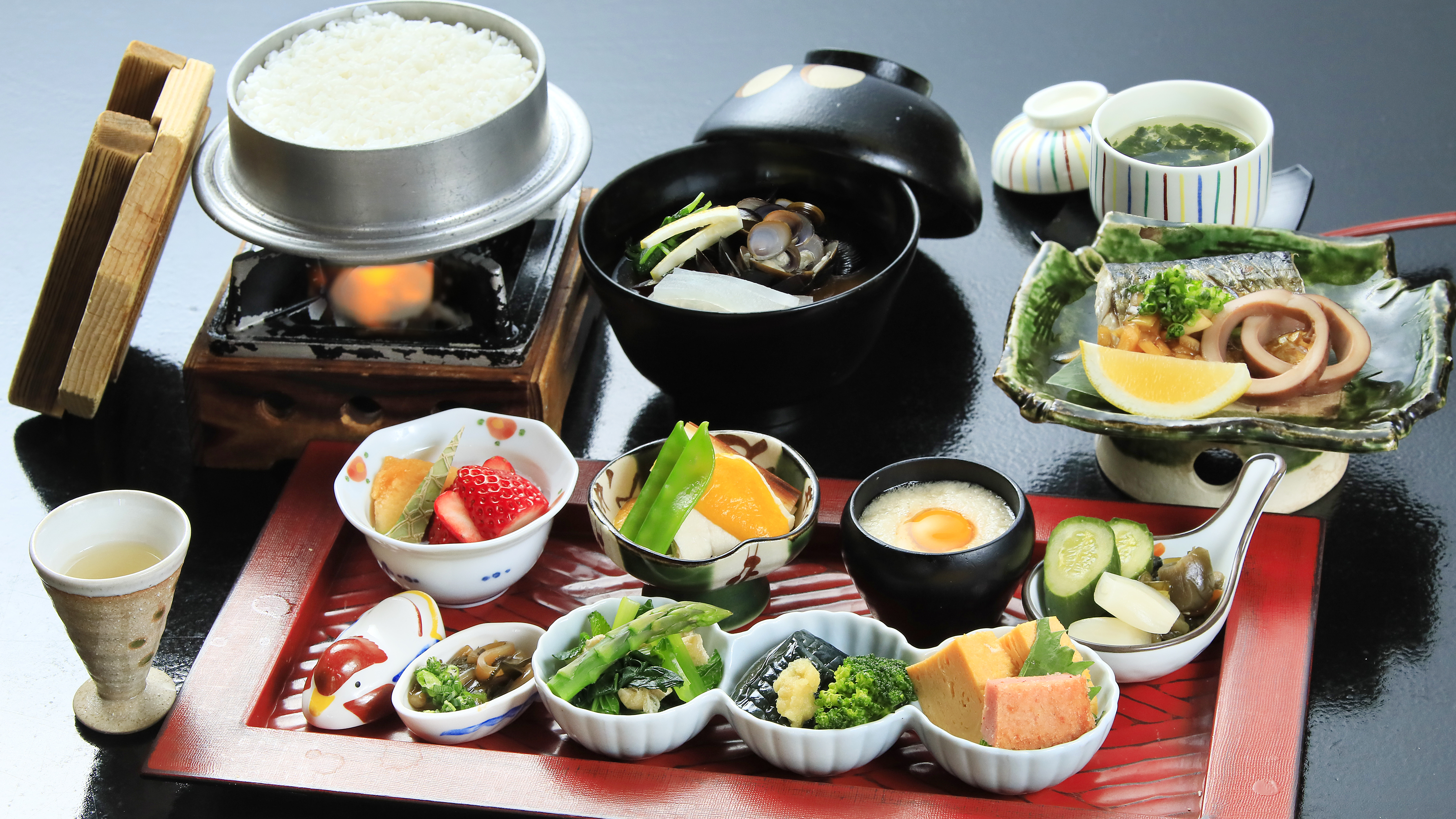 【朝食】ほぼ無添加、料理長こだわりのメニュー　※一例
