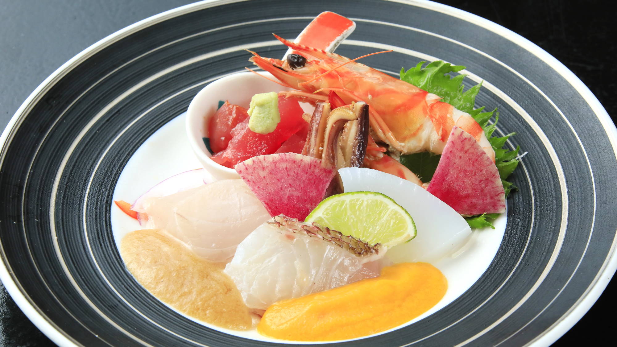 【夕食】造里／和風カルパッチョ　※一例