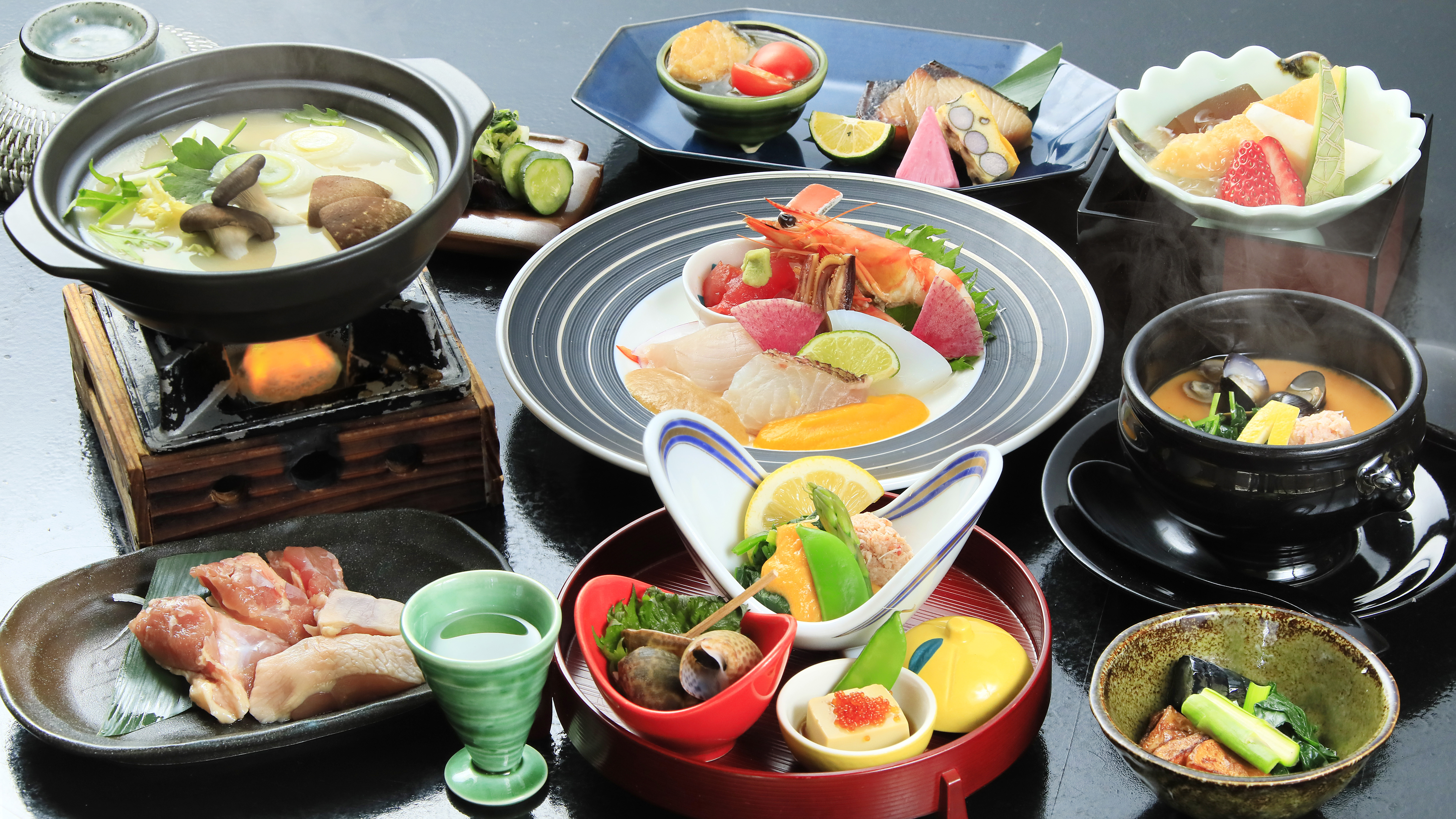 【夕食】カジュアル会席　※一例